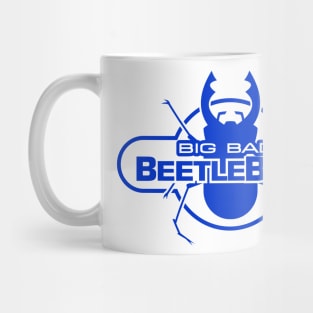 Beetle Bros Logo Blue Mug